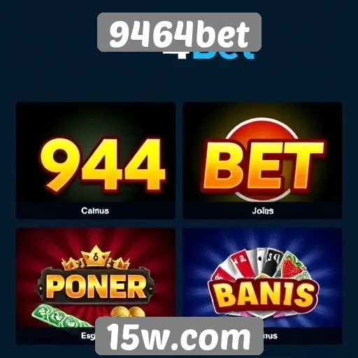 Principais jogos disponíveis na plataforma 9464bet